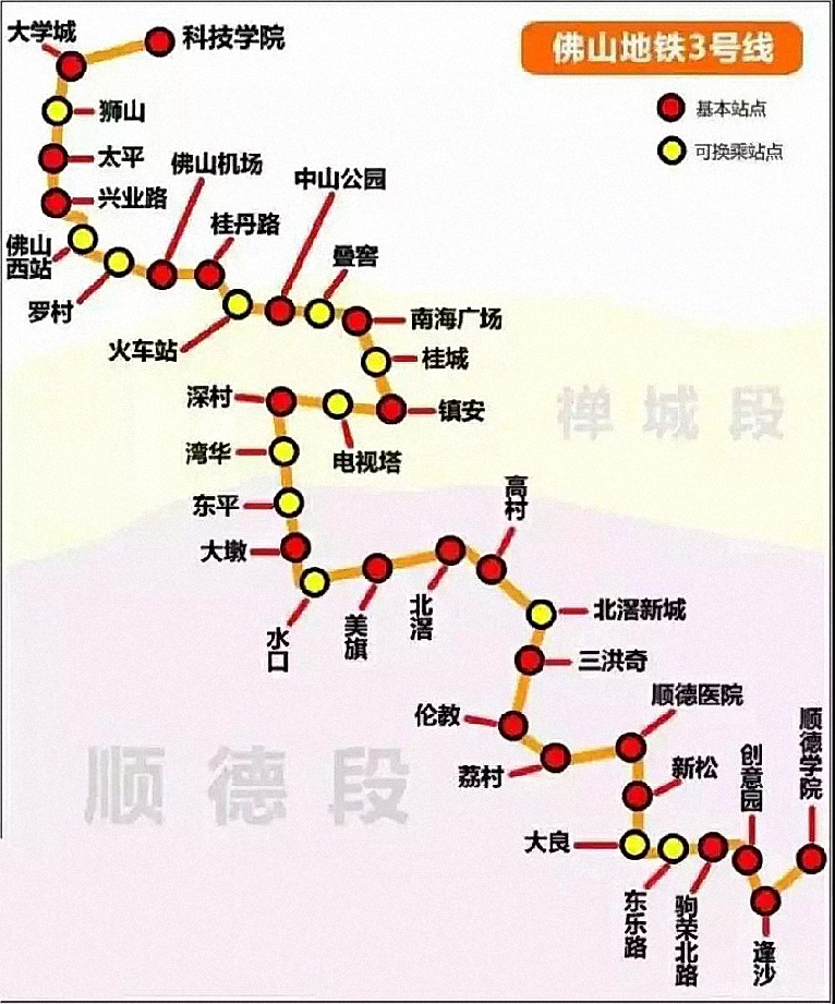 佛山三号线顺德段路线图.jpg